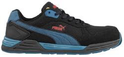 PUMA Frontside Low S1P ESD HRO SRC munkavédelmi cipő (fekete/kék, 42) (PUM-644660-42)