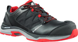 Albatros Ultratrail Black Low S3 ESD HRO SRC - 45, Fekete/ Piros