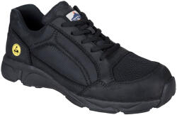 Portwest Compositelite ESD Tees védőcipő S1P - Fekete - 42 (FT62BKR42)