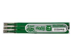 Pilot Tollbetét roller PILOT Frixion Point tűhegyű radírozható 0, 25 mm zöld 3 darabos (BLS-FRP5-G-S3)