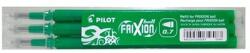 Pilot Frixion 3db-os zöld rollertoll betét (BLS-FR-7-G-S3) (BLS-FR-7-G-S3)