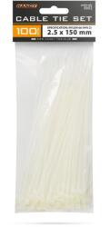 HANDY Vezetékkötegelő 150 x 2, 5 mm Áttetsző 100db/csom (05412)