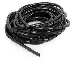 Gembird CM-WR1210-01 cable organizer - Spiral Wrapping Band 10m black 12mm (CM-WR1210-01) (CM-WR1210-01)