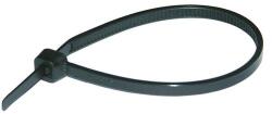 HAUPA Kötegelő 142mm x 3.2mm fekete műanyag belsőfogas 35mm-max. kötegátmérő Haupa (262608)