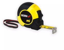 DEDRA-EXIM RuletÄ de mÄsurat 3m/16mm, carcasÄ din cauciuc, bandÄ din nailon (M375)
