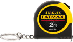 STANLEY FMHT1-33856, ruleta tip breloc FatMax 2m, Tru-Zero, buton de blocare a lamei Slide LockTM, 2m x 13mm, blister (FMHT1-33856) - esell