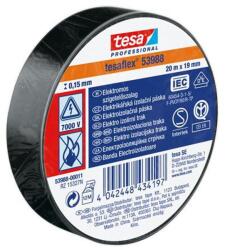 TESA Szigetelőszalag, 19 mm x 20 m, TESA "Professional", fekete (53988-00011-00) - nyomtassingyen