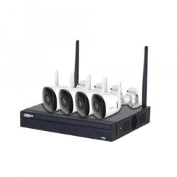 Dahua 4 csatornás NVR + 4 db WiFi IP kamera / 1TB HDD (KIT/NVR1104HS-W-S2/4-F22)