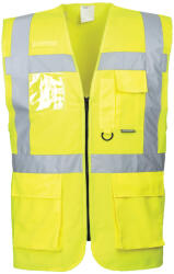 Portwest Berlin Executive jól láthatósági vezetői mellény (S476YERXS)
