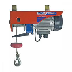 Dedra Elektromos csörlő 1, 0kW, 6m/500kg, 12m/250kg (DED7913)