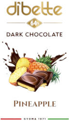 DIBETTE choco ét pineapple fruktózzal 80g