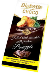 Diabette Choco choco ét pineapple 64% ananász fruktózzal 80g