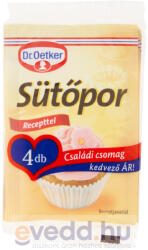 Dr. Oetker Sütőpor 4Db-os