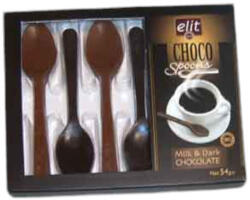 elit choco spoons csokikanál ét-tej 54g