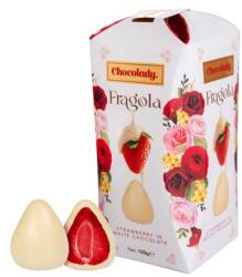 Chocolady Fragola Fehércsokoládéval 120g