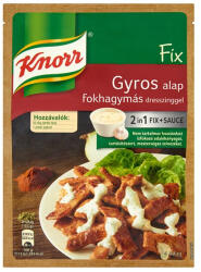 Knorr Ételalap KNORR Fix Gyros fokhagymás dresszinggel 40g