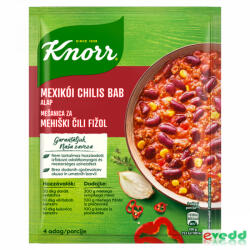 Knorr Alap Fűszerkeverék 50Gr Mexikói Chilisbab