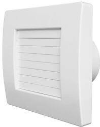 Aerauliqa QA-100HT BB szellőztető ventilátor automata előlapzárással, utószellőztető és páraérzékelő funkcióval