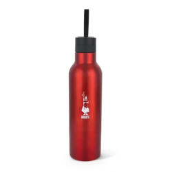 Bialetti Hőtartó, rozsdamentes acél palack, piros 750 ml