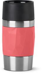 Tefal Termosz Tefal Travel Mug Compakt N2160410 Halványpiros/Rozsdamentes 0, 3 l (N2160410)