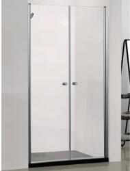 Sanotechnik N1100 zuhanyleválasztó 2 lengőajtóval króm 195 cm x 100 cm (N1100)