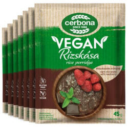 Cerbona Vegán Rizskása étcsoki-málna