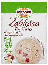 Cerbona Zabkása GM Meggyes-vaníliás gluténm. , lakt. m. 50g