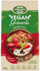 Cerbona Vegán Granola Piros Gyümölcs - bioszallito
