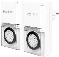 LogiLink LogiLink Time Switch, outdoor mechanical timer, 2pcs set (ET0006A)