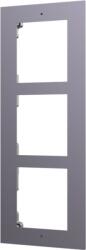 HIKVISION IP kaputelefon szerelőkeret - DS-KD-ACF3 (3 modulos, süllyesztett) (DS-KD-ACF3) - pixel