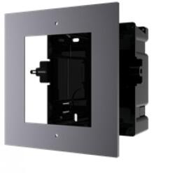 Hikvision DS-KD-ACF1 Társasházi IP video-kaputelefon szerelőkeret süllyesztéshez; 1 modulos verzió (DS-KD-ACF1) - hik-online