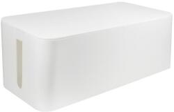 LogiLink Organizator de cabluri tip cutie 407x157x133.5mm , alb (KAB0063)