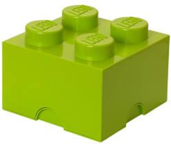 LEGO® 40031220 Brick Drawer 4 Tároló Doboz Lime Zöld