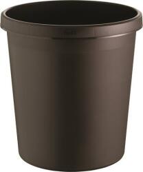 HELIT Papírkosár, 18 liter, HELIT, barna (INH6105875) - primatinta