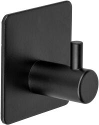 WENKO Cârlige negre 2 buc. autoadezive din oțel inoxidabil Black Outdoor Kitchen Ureo - Wenko