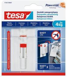 tesa Akasztószög, öntapadó, állítható, TESA Powerstrips® , sima felületre (77767-00007-00)