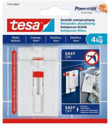 tesa Akasztószög, öntapadó, állítható, TESA " Powerstrips®" , sima felületre