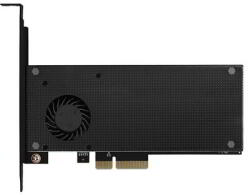 AXAGON PCEM2-DC PCIe - M. 2 adapter aktív hűtéssel (PCEM2-DC)