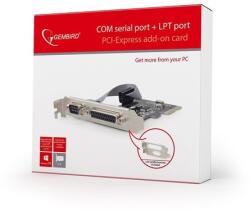 Gembird PEX-COMLPT-01 PCIe x1 multi IO vezérlő (PEX-COMLPT-01) - bestbyte