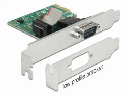 Delock Adaptor DELOCK Placă PCI Express la 1 x Serial RS-232 (89948)