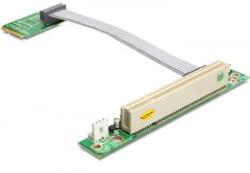 Delock emelő kártya, Mini PCI Express > PCI 32 Bit / 5 V, balos illesztés (41359)