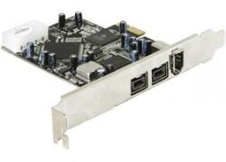 Delock PCI Express Card > 1 x FireWire A + 2 x FireWire B (89153) (89153)