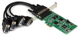 StarTech PEX4S232485 PCIe - 4x DB-9 Port Bővítő