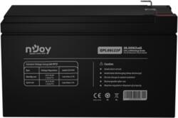 nJoy Szünetmentes akkumulátor - GP09122F (12V/9Ah, T2/F2, zárt, gondozás mentes, AGM) (GP09122F) - firstshop