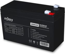 nJoy Szünetmentes akkumulátor - GP09122F (12V/9Ah, T2/F2, zárt, gondozás mentes, AGM) (GP09122F) - pcx - 6 800 Ft