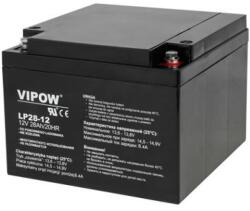 VIPOW Acumulator Stationar Plumb Acid, 12 V, 28 Ah, 175 x 165 x 125 mm (BAT0230)