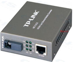 TP-Link Optikai Media Konverter WDM 100(réz)-100FX(SC) Single mód, MC112CS (MC112CS) - berczitech