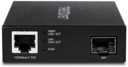 TRENDnet Accesoriu Retea TRENDnet Medienconvertor Glasfaser Gigabit PoE PD SFP (TFC-PGSFP)