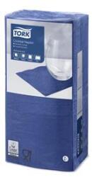 Tork Szalvéta, 1/4 hajtogatott, 2 rétegű, 23, 8x24 cm, Advanced, TORK "Koktélszalvéta", sötétkék (KHH290) - kecskemetirodaszer