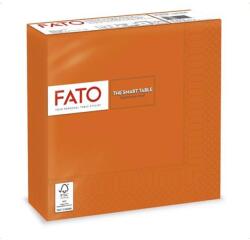 FATO Szalvéta, 1/4 hajtogatott, 33x33 cm, FATO "Smart Table", narancs (KHT1061) - tintasziget